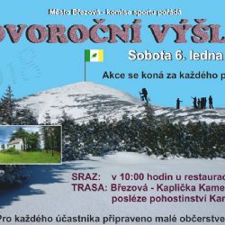 Březová: V sobotu se koná tradiční novoroční výšlap