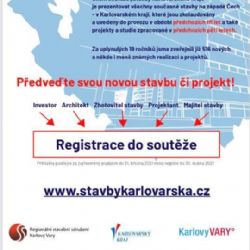 Byla vyhlášena soutěž Stavby Karlovarského kraje