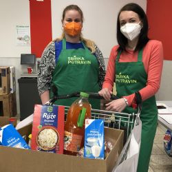 Češi prokázali solidaritu. Sbírka potravin se vydařila