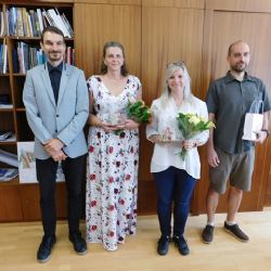 Cheb: Autory tří vítězných Meganápadů přijal starosta na radnici