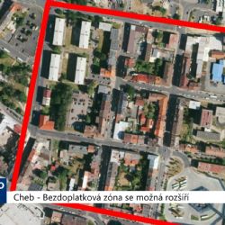 Cheb: Bezdoplatková zóna se možná rozšíří (TV Západ)