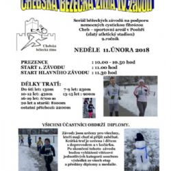 Cheb: Běžecké závody podpoří nemocné cystickou fibrózou