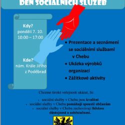 Cheb: Den sociálních služeb