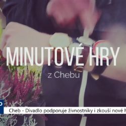 Cheb: Divadlo podporuje živnostníky i zkouší nové hry (TV Západ)