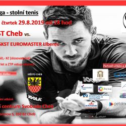 Cheb: Dnes se v KC Svoboda odehraje 1. zápas extraligy ve stolním tenise
