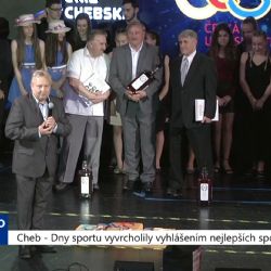Cheb: Dny sportu vyvrcholily vyhlášením nejlepších sportovců (TV Západ)