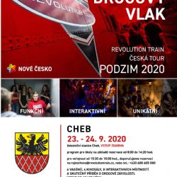 Cheb: Do města opět míří protidrogový vlak