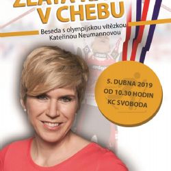 Cheb: Do města přijede Kateřina Neumannová