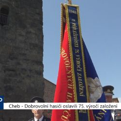 Cheb: Dobrovolní hasiči oslavili 75. výročí založení (TV Západ)