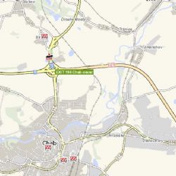 Cheb: Dopravní nehoda s únikem provozních kapalin