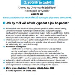 Cheb: Druhý ročník Meganápadů klepe na dveře