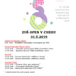 Cheb: Happening uměleckých škol