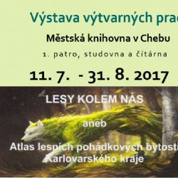 Cheb: Knihovna zve na výstavu Lesy kolem nás