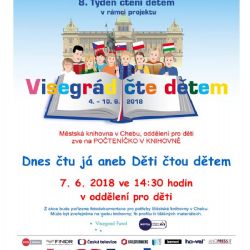 Cheb: Knihovna zve na akci Děti čtou dětem