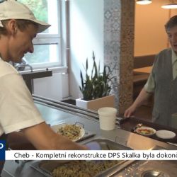 Cheb: Kompletní rekonstrukce DPS Skalka byla dokončena (TV Západ)	