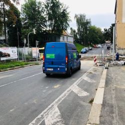 Cheb: Křižovatka ulic Pivovarská - Wolkerova je otevřena