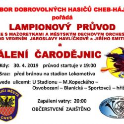 Cheb: Lampionový průvod půjde opět do Hájů