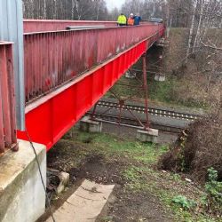 Cheb: Lávka do Hájů je před dokončením