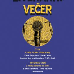 Cheb: Literární večer před MiNiKVaRiáTeM