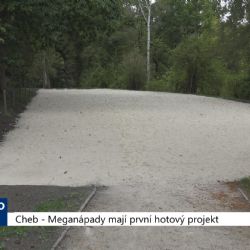 Cheb: Meganápady mají první hotový projekt (TV Západ)
