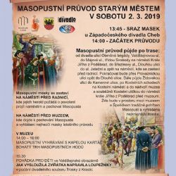 Cheb: Městem projde masopustní průvod