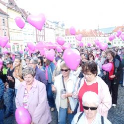 Cheb: Městem projde růžový pochod