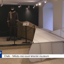 Cheb: Město má nové letecké muzeum (TV Západ)