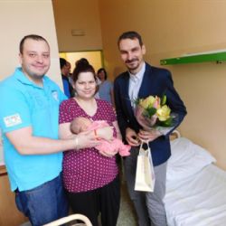 Cheb: Město má prvního letošního občánka