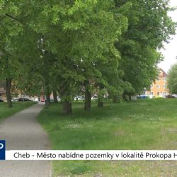 Cheb: Město nabídne pozemky v lokalitě Prokopa Holého (TV Západ)