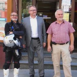 Cheb: Město navštívil ministr Ťok