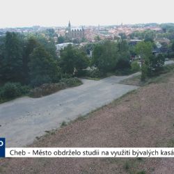 Cheb: Město obdrželo studii na využití bývalých kasáren (TV Západ)