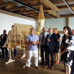 Cheb: Město obdrží darem dva modely historických krovů