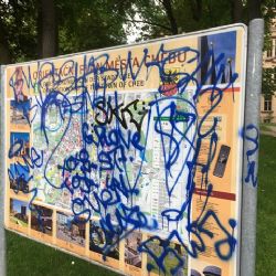 Cheb: Město řeší další projev vandalismu