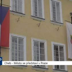 Cheb: Město se představí v Praze (TV Západ)