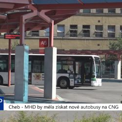 Cheb: MHD by měla získat nové autobusy na CNG (TV Západ)