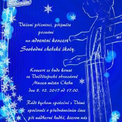 Cheb: Muzeum zve na Adventní koncert
