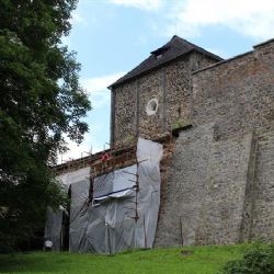 Cheb: Na hradě začala další fáze obnovy