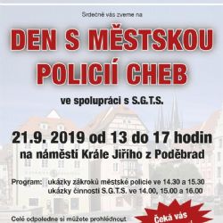 Cheb: Na náměstí bude Den s městskou policií