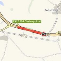 Cheb: Na šestce došlo ke střetu dvou vozidel 