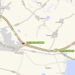 Cheb: Na šestce havarovalo osobní vozidlo