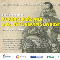 Cheb: Příští víkend se konají Valdštejnské slavnosti 