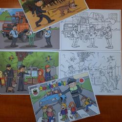 Cheb: Omalovánky pro děti vznikly díky spolupráci MP s Miroslavem Vostrým