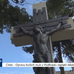 Cheb: Opravu božích muk v Podhradě zaplatil štědrý občan (TV Západ)