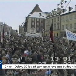 Cheb: Oslavy 30 let od sametové revoluce budou třídenní (TV Západ)