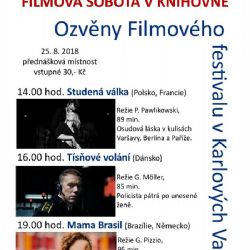 Cheb: Ozvěny karlovarského festivalu