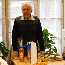 Cheb: Pan Josef Záhorský oslavil krásných 90 let