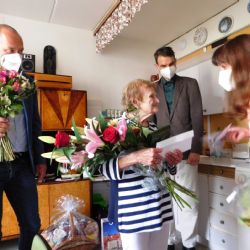 Cheb: Paní Magdaléna Bohuňková slaví 100 let