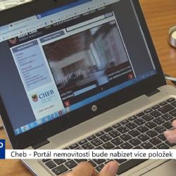 Cheb: Portál nemovitostí bude nabízet více položek (TV Západ)