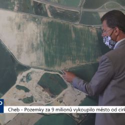Cheb: Pozemky za 9 milionů vykoupilo město od církve (TV Západ)