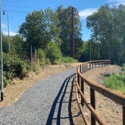 Cheb: Práce na cyklostezce Háje – Podhrad finišují